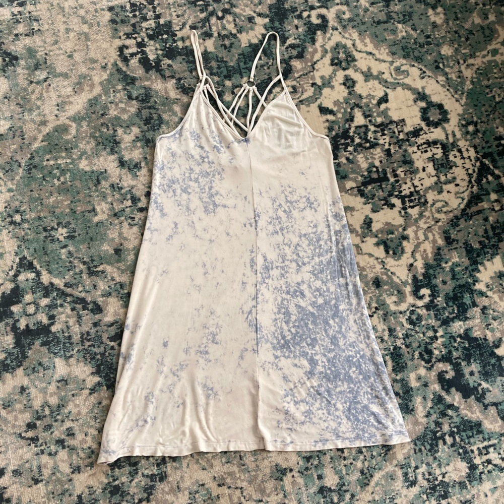 Cloudy slip dress